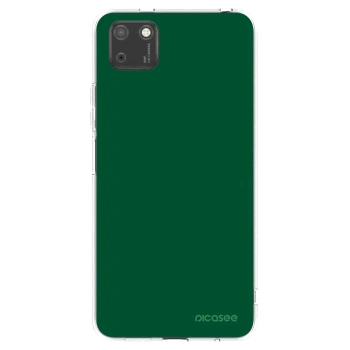 Picasee husă transparentă din silicon pentru Huawei Y5P - Green Gleam