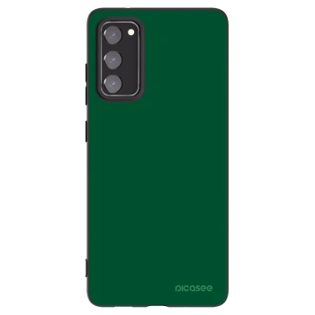 Picasee husă neagră din silicon pentru Samsung Galaxy S20 FE - Green Gleam