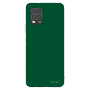Picasee husă transparentă din silicon pentru Xiaomi Mi 10 Lite - Green Gleam