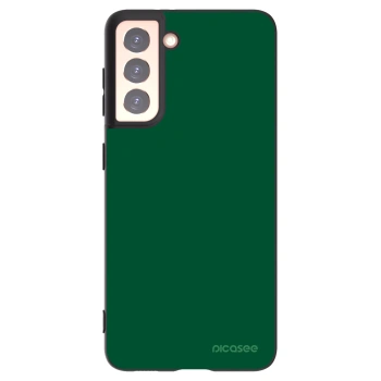 Picasee husă neagră din silicon pentru Samsung Galaxy S21 5G G991B - Green Gleam