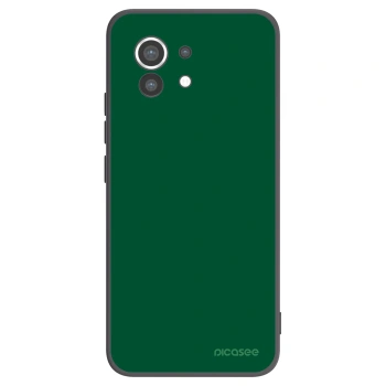 Picasee husă neagră din silicon pentru Xiaomi Mi 11 - Green Gleam