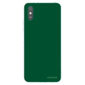 Picasee husă transparentă din silicon pentru Xiaomi Redmi 9AT - Green Gleam