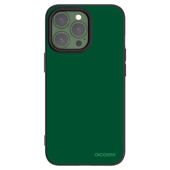 Picasee husă neagră din silicon pentru Apple iPhone 13 Pro - Green Gleam
