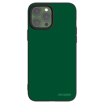 Picasee husă neagră din silicon pentru Apple iPhone 13 Pro Max - Green Gleam