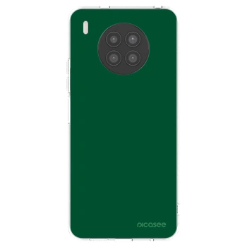 Picasee husă transparentă din silicon pentru Huawei Nova 8i - Green Gleam