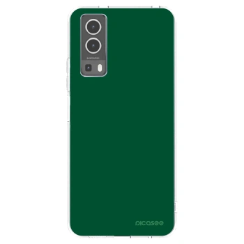 Picasee husă transparentă din silicon pentru Vivo Y72 5G - Green Gleam