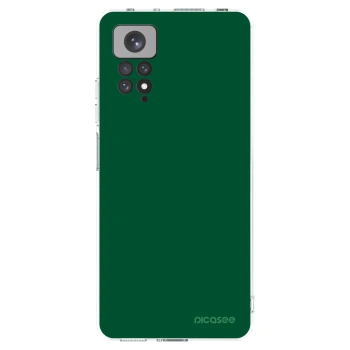 Picasee husă transparentă din silicon pentru Xiaomi Redmi Note 11 - Green Gleam