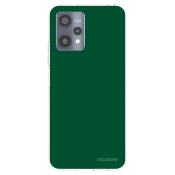 Picasee husă transparentă din silicon pentru Realme 9 Pro 5G - Green Gleam