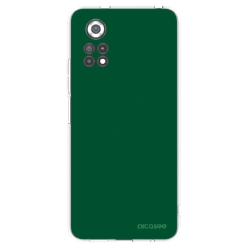 Picasee husă transparentă din silicon pentru Xiaomi Poco X4 Pro 5G - Green Gleam