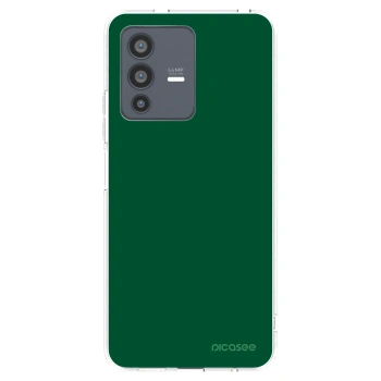 Picasee husă transparentă din silicon pentru Vivo V23 5G - Green Gleam