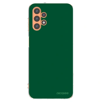 Picasee husă transparentă din silicon pentru Samsung Galaxy A13 4G A135 - Green Gleam