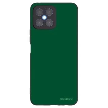 Picasee husă neagră din silicon pentru Honor X8 4G - Green Gleam
