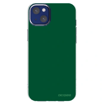 Picasee husă transparentă din silicon pentru Apple iPhone 14 Plus - Green Gleam