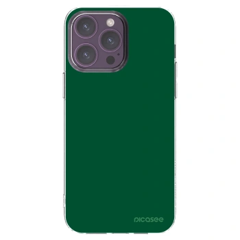 Picasee husă transparentă din silicon pentru Apple iPhone 14 Pro Max - Green Gleam