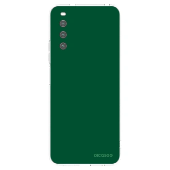 Picasee husă transparentă din silicon pentru Sony Xperia 10 IV 5G - Green Gleam