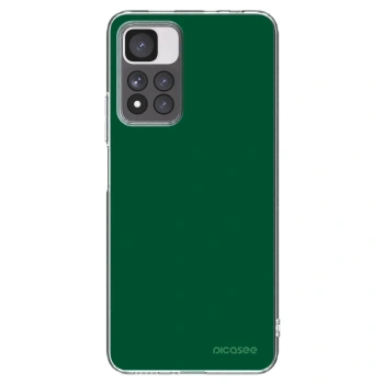 Picasee husă transparentă din silicon pentru Xiaomi Redmi Note 11 Pro+ 5G - Green Gleam