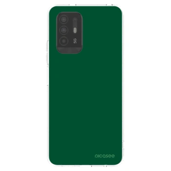 Picasee husă transparentă din silicon pentru OPPO A94 5G - Green Gleam