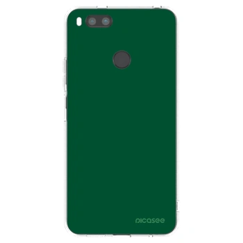 Picasee husă transparentă din silicon pentru Xiaomi Redmi A1 - Green Gleam