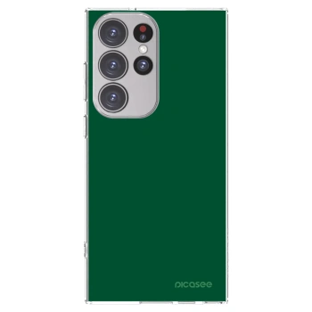Picasee husă transparentă din silicon pentru Samsung Galaxy S23 Ultra 5G - Green Gleam