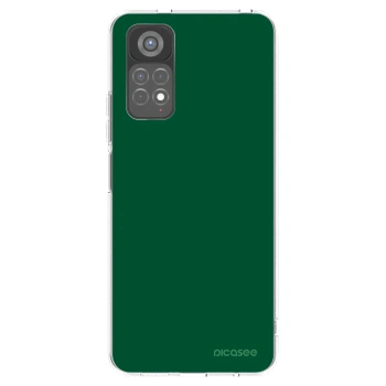Picasee husă transparentă din silicon pentru Xiaomi Redmi Note 11S 5G - Green Gleam