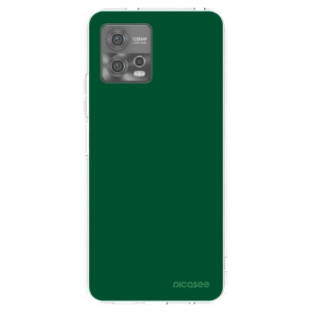 Picasee husă transparentă din silicon pentru Motorola Moto G72 - Green Gleam