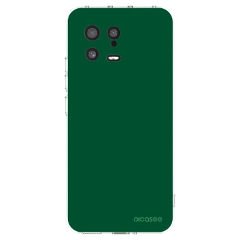 Picasee husă transparentă din silicon pentru Xiaomi 13 - Green Gleam
