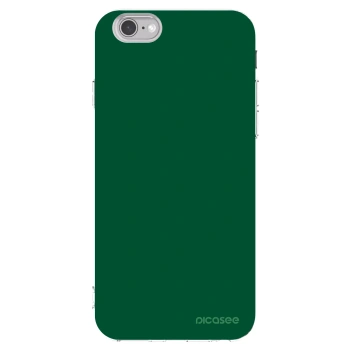 Picasee husă transparentă din silicon pentru Apple iPhone 6/6S - Green Gleam