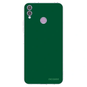 Picasee husă transparentă din silicon pentru Honor 8X - Green Gleam