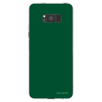 Picasee husă transparentă din silicon pentru Samsung Galaxy S8 G950F - Green Gleam