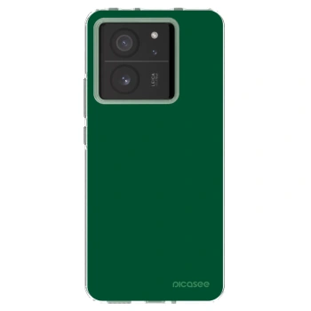 Picasee husă transparentă din silicon pentru Xiaomi 13T - Green Gleam