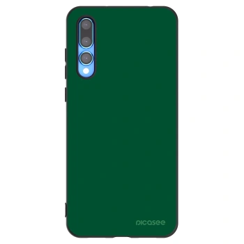 Picasee husă neagră din silicon pentru Huawei P20 Pro - Green Gleam