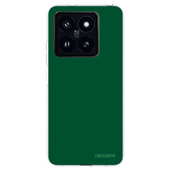 Picasee husă transparentă din silicon pentru Xiaomi 14 Pro - Green Gleam