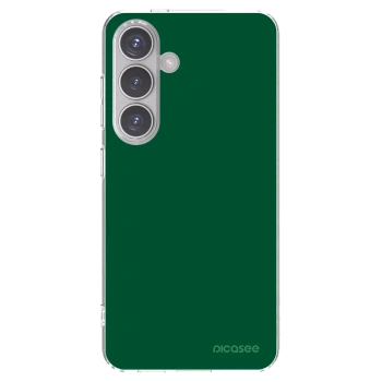 Picasee husă transparentă din silicon pentru Samsung Galaxy S24 S921B 5G - Green Gleam