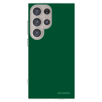 Picasee husă transparentă din silicon pentru Samsung Galaxy S24 Ultra S928B 5G - Green Gleam