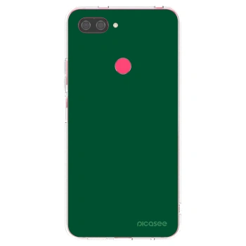 Picasee husă transparentă din silicon pentru Xiaomi Mi 8 Lite - Green Gleam