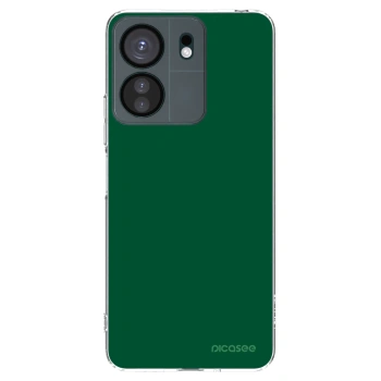 Picasee husă transparentă din silicon pentru Xiaomi Redmi 13C 4G - Green Gleam