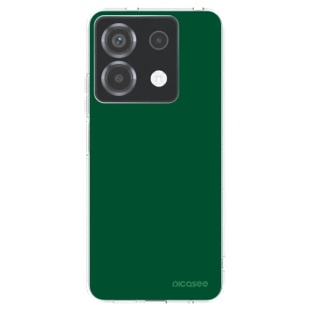 Picasee husă transparentă din silicon pentru Xiaomi Poco X6 - Green Gleam