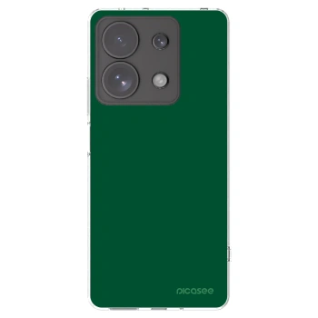 Picasee husă transparentă din silicon pentru Xiaomi Redmi Note 13 Pro 4G - Green Gleam