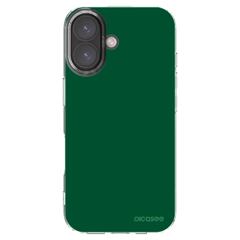 Picasee husă transparentă din silicon pentru Apple iPhone 16 - Green Gleam