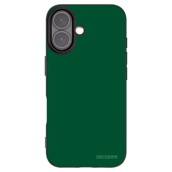 Picasee husă neagră din silicon pentru Apple iPhone 16 - Green Gleam
