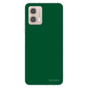 Picasee husă transparentă din silicon pentru Motorola Moto G53 5G - Green Gleam