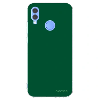 Picasee husă transparentă din silicon pentru Honor 10 Lite - Green Gleam