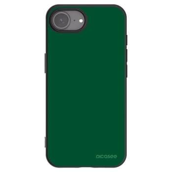 Picasee husă neagră din silicon pentru Apple iPhone 16e - Green Gleam