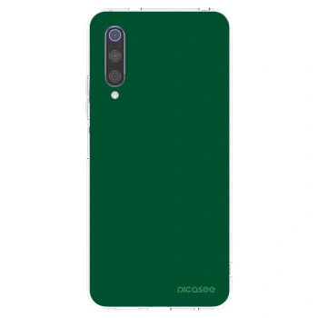 Picasee husă transparentă din silicon pentru Xiaomi Mi 9 - Green Gleam