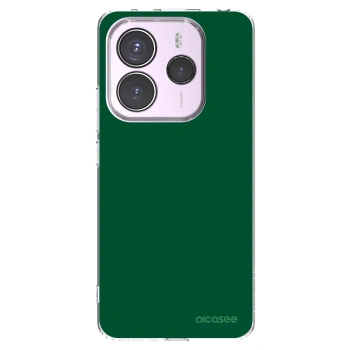 Picasee husă transparentă din silicon pentru Xiaomi Redmi Note 14 5G - Green Gleam
