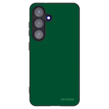 Picasee husă neagră din silicon pentru Samsung Galaxy S25 5G - Green Gleam