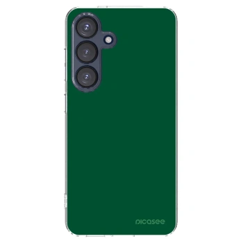 Picasee husă transparentă din silicon pentru Samsung Galaxy S25 5G - Green Gleam