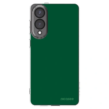 Picasee husă transparentă din silicon pentru Samsung Galaxy S25 Edge 5G - Green Gleam