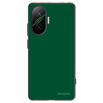 Picasee husă neagră din silicon pentru Xiaomi Poco F7 Pro 5G - Green Gleam