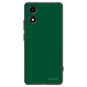 Picasee husă neagră din silicon pentru Motorola Moto E14 - Green Gleam